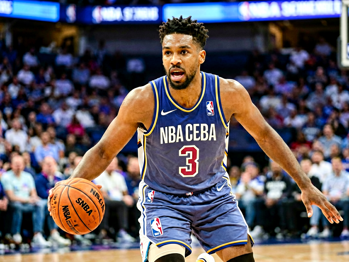 NBA球星赛场精彩表现特写